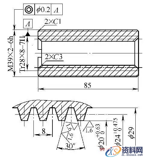 牛人教你梯形螺纹成组丝锥的巧制造（图文教程）,牛人教你梯形螺纹成组丝锥的巧制造,螺纹,第1张