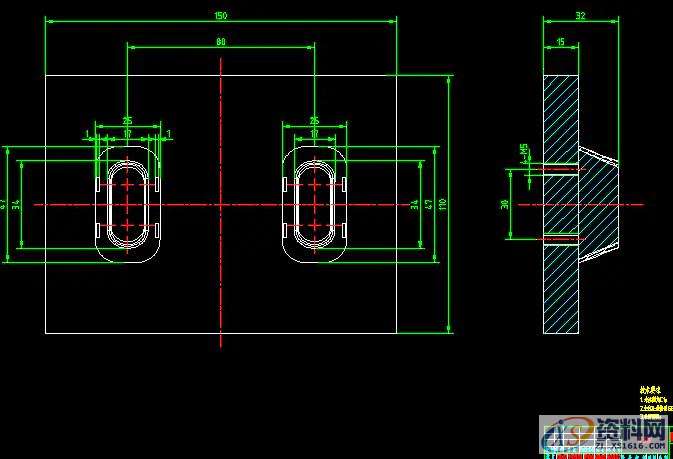 机械结构设计手电筒盖头注塑模具设计,模具设计,结构设计,注塑,第5张