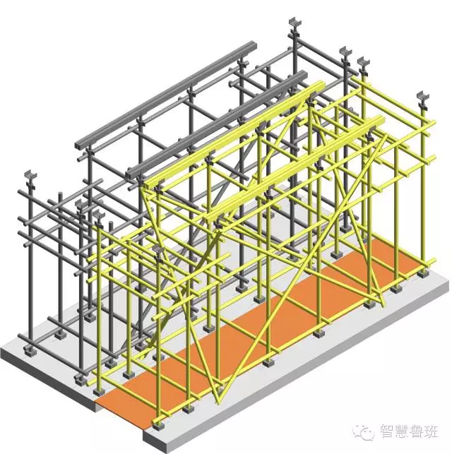 塑胶模具中后浇带模板支撑样板做法,模板,设置,mso,样板,第3张