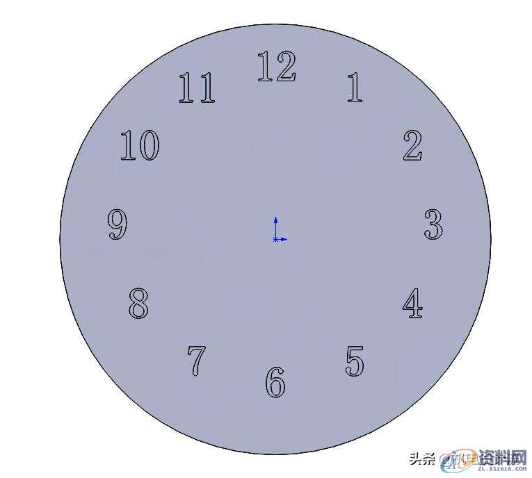 SW绘制一个钟表，小技巧就在其中，阵列变化的实例用起来,SW绘制一个钟表，小技巧就在其中，阵列变化的实例用起来,阵列,绘制,实例,第7张