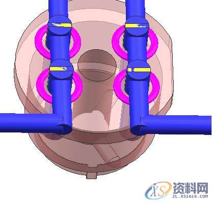 塑胶模具设计:经典行位中带斜行位结构解析新,模具设计,塑胶,结构,第3张