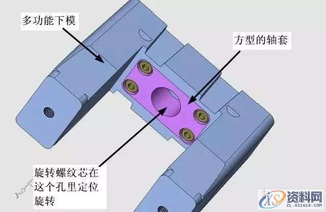 模具设计中螺纹自动抽芯、螺纹芯内冷却机构的经典知识,螺纹,模具设计,冷却,机构,自动,第14张