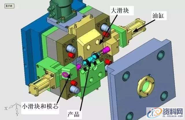 模具设计中螺纹自动抽芯、螺纹芯内冷却机构的经典知识,螺纹,模具设计,冷却,机构,自动,第10张