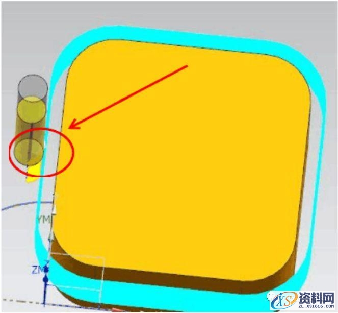 UG编程后处理后，加入刀具半径补偿的方法与步骤,半径,步骤,第1张