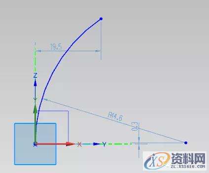 UG编程实例教程——锯齿刀（复杂草图绘制思路）,草图,标注,圆弧,绘制,圆心,第4张