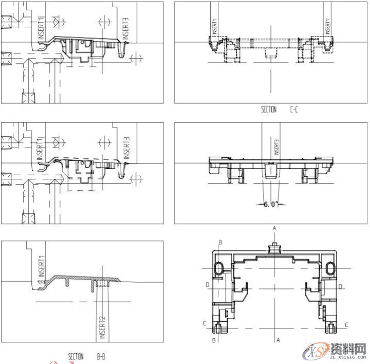 扫描仪快门注塑模具设计要点,塑件,顶针,mso,设计,模具,第3张