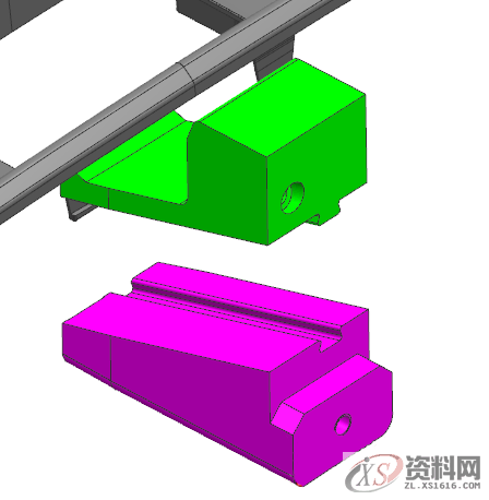 注塑模具滑块里出斜顶，经典结构分享,精雕,模具设计,第4张