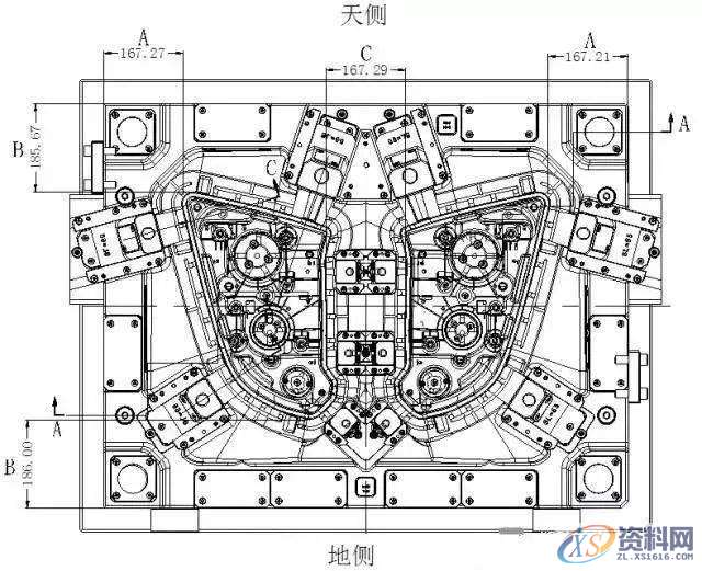 塑胶模具汽车大灯灯亮模设计详解,塑件,模具,设计,分型,第18张