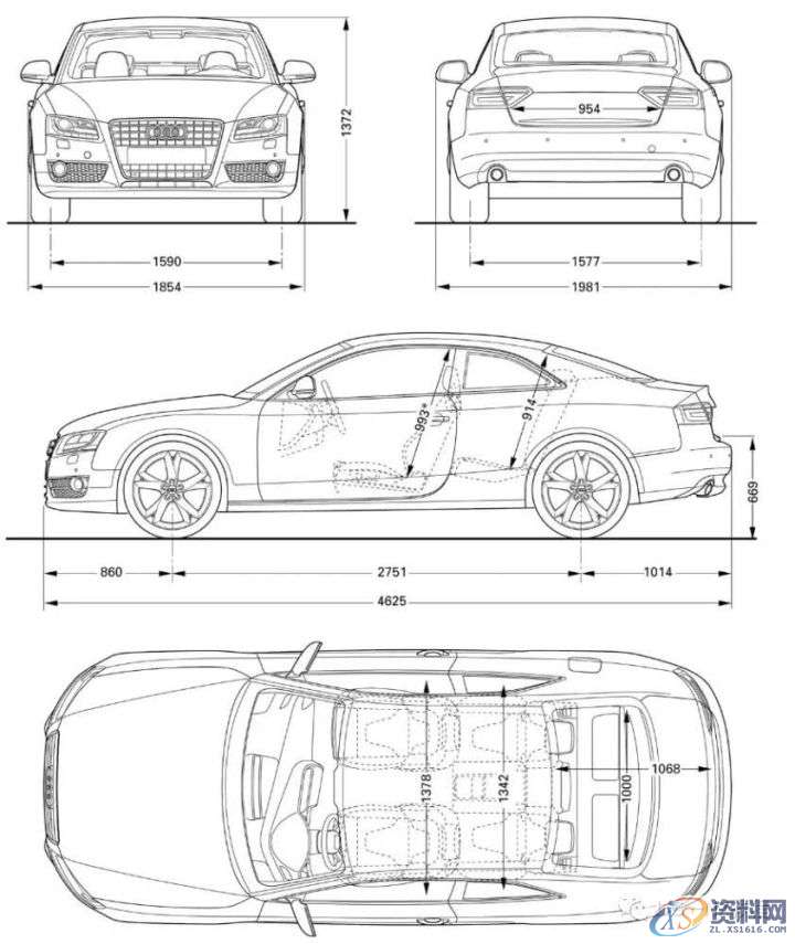 用UG画汽车，看看大神是怎么操作的,曲面,曲线,图中,如图,创建,第7张