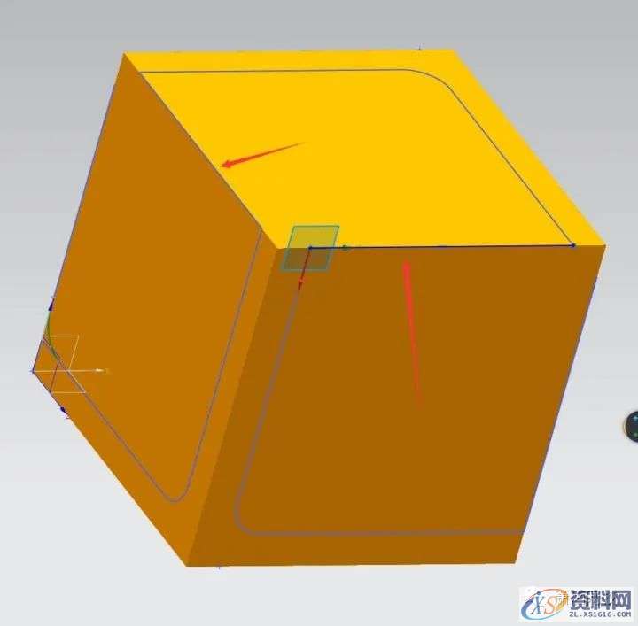 来学习一下UG做空间方块管道艺术品的两种方法,mso,倒角,设计培训,圆弧,第6张