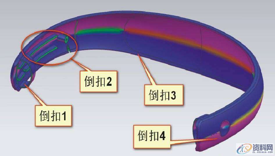 耳机夹模具设计形状看着简单，其实还挺复杂的,设计培训,产品,培训,培训学校,第3张