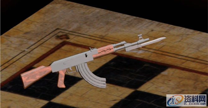 用UG画AK47刺刀PROE建模造型详细步骤有草图,设计培训,培训,横沥镇,培训学校,第6张