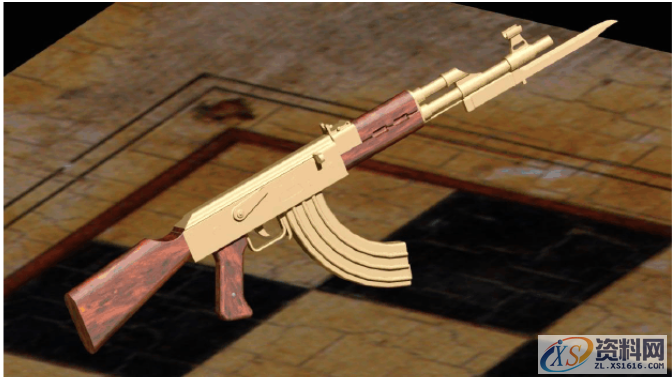 用UG画AK47刺刀PROE建模造型详细步骤有草图,设计培训,培训,横沥镇,培训学校,第9张