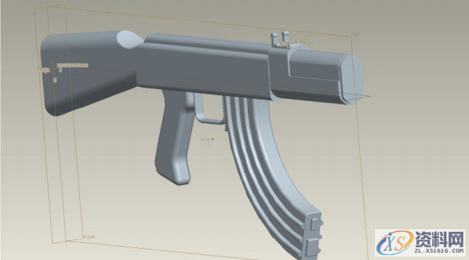 用UG画AK47刺刀PROE建模造型详细步骤有草图,设计培训,培训,横沥镇,培训学校,第32张