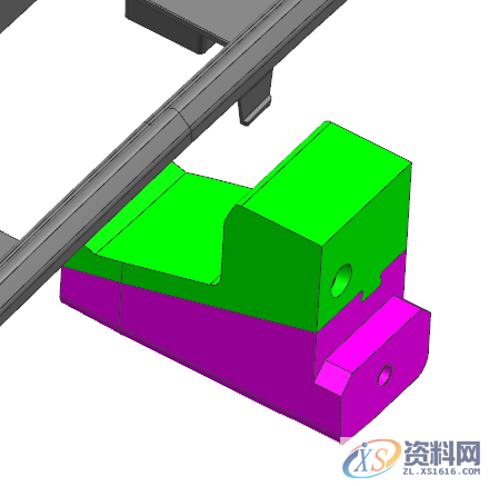 注塑模具设计之滑块里出斜顶结构,模具设计,注塑,结构,第5张