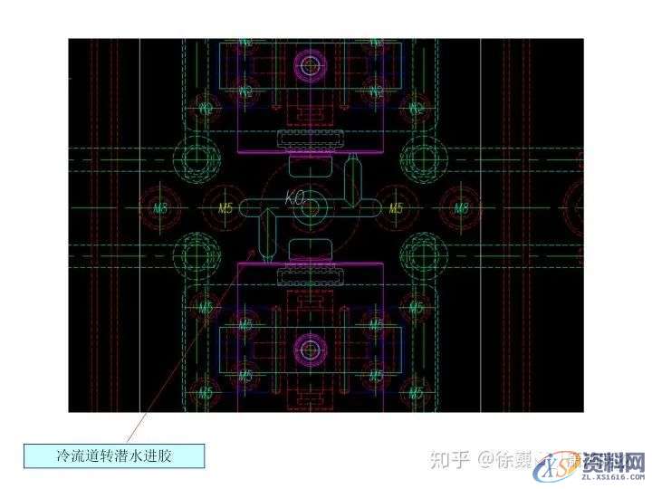 90度圆弧滑块模具结构图，三次同步顶出，小结构大思维,结构图,圆弧,模具,第7张