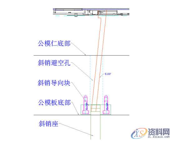 塑胶模具斜顶的设计注意项，斜顶最常见的做法参考！,参考,第3张