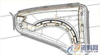 汽车模具翼子板、门轴侧棱线不顺的原因及解决方案！,模具,第10张