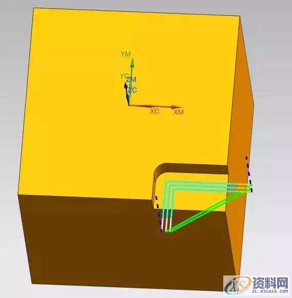 如何轮廓加工混合铣,如何轮廓加工混合铣,下图,模具设计,电商,培训学校,第6张