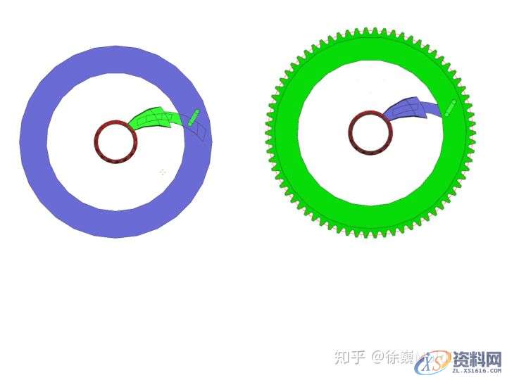 经典模具结构：15个滑块同步圆弧抽芯，错过别后悔！,圆弧,齿轮,产品,第23张