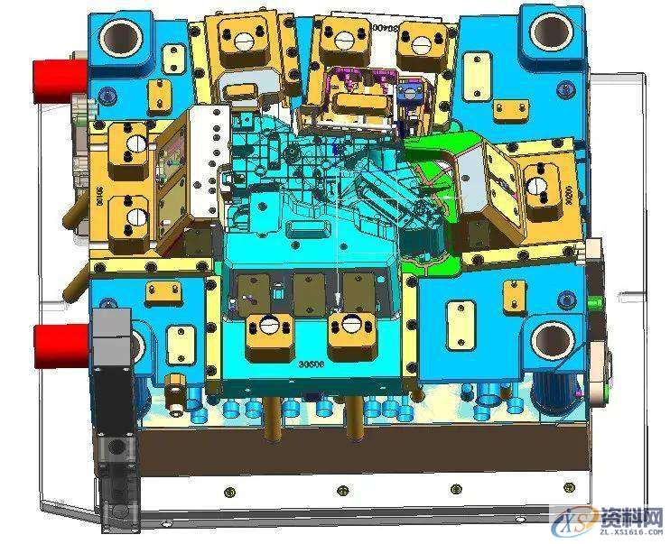 塑胶模具设计经典之作：汽车空调壳体模具结构剖析,模具设计,第11张