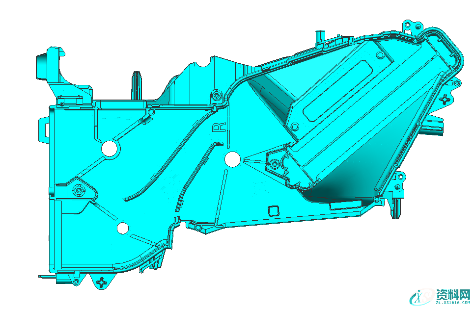 塑胶模具设计经典之作：汽车空调壳体模具结构剖析,模具设计,第3张