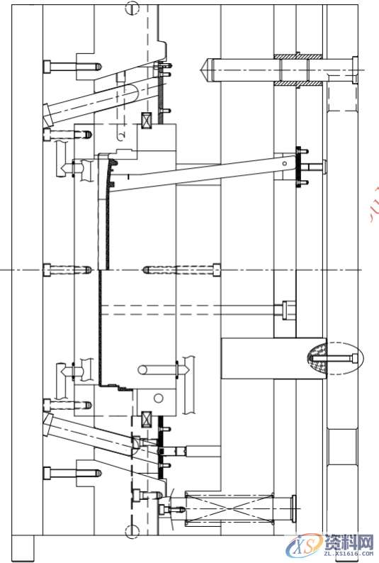 塑胶模具设计之扫描仪底壳设计方法,塑件,设计,分型,模具,方向,第8张