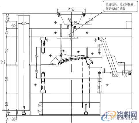 精密塑胶模的设计：进口传真机面壳注塑设计,设计,注塑,第7张