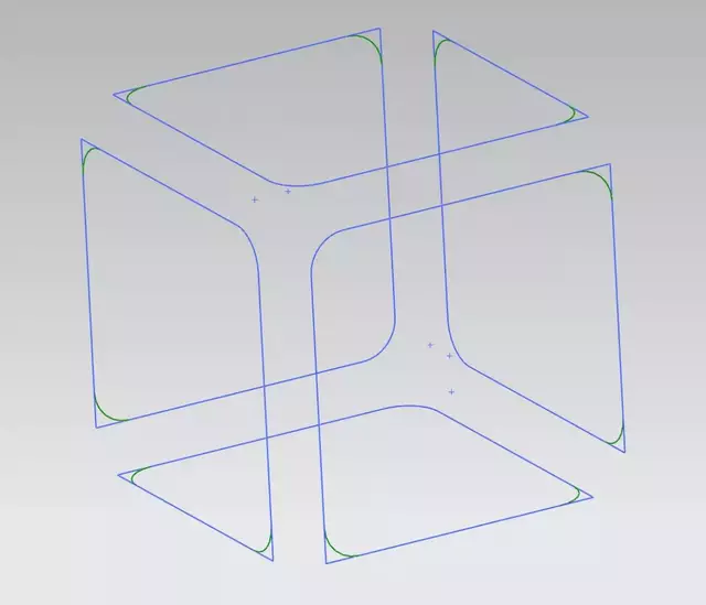 UG软件设计两种方法建模方形管道空间艺术品,建模,管道,第9张