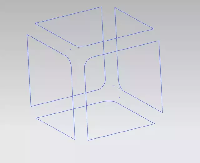 UG软件设计两种方法建模方形管道空间艺术品,建模,管道,第7张