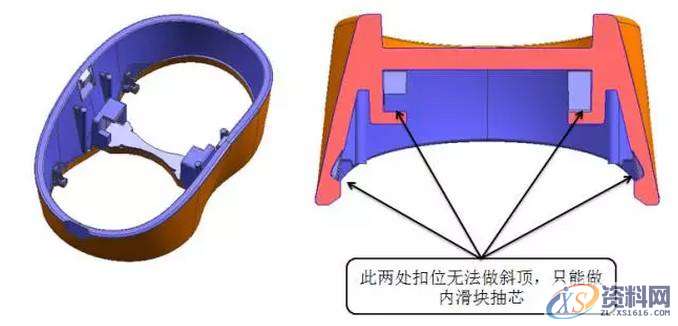 太简单了！一文掌握塑胶模具、产品倒扣需内滑块结构设计原理 ...,太简单了！一文掌握塑胶模具、产品倒扣需内滑块结构设计原理,结构设计,第1张