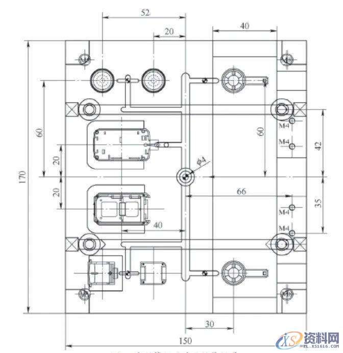 模具设计之一模多件塑胶产品塑胶方法，建议收藏,成形,结构,设计,塑件,第5张