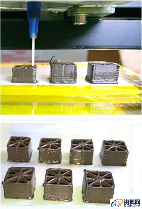 哈尔滨工业大学用氧化石墨烯将不可打印的地聚合物变成3D打印墨水更实用 ...,哈工大用氧化石墨烯将不可打印的地聚合物变成3D打印墨水,材料,第2张