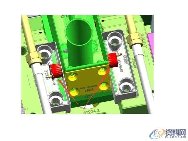 汽车模具设计汽车空调出风口模具结构拆解：设计思路不是空想，而是见过 ...,mso,设计,font,模具设计,第19张