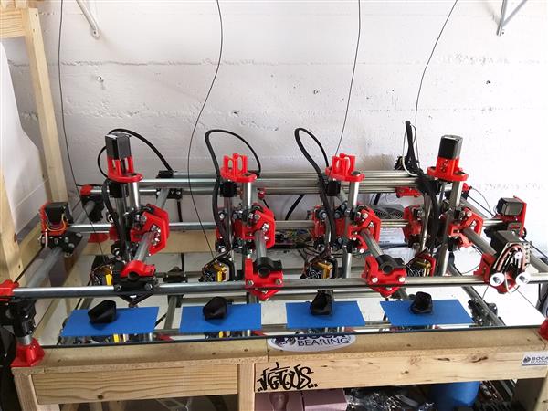 将一台CNC改装成带4个打印头的3D打印机（图文教程）,将一台CNC改装成带4个打印头的3D打印机,打印机,打印,教程,第1张