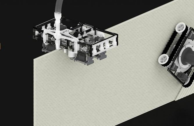 移动3D打印机器人可打印大型建筑（图文教程）,移动3D打印机器人可打印大型建筑,打印,第4张