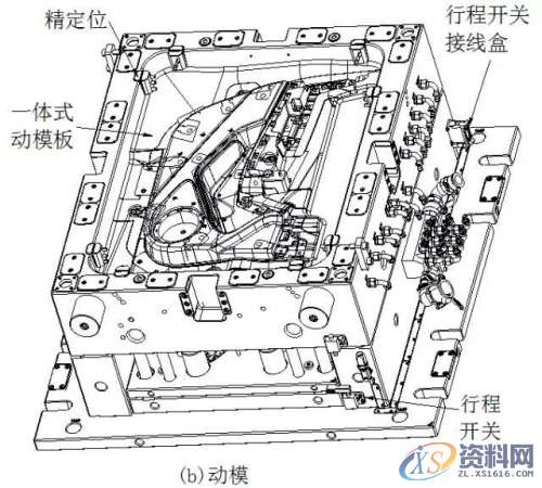 汽车左后门板大型注塑模具设计,汽车左后门板大型注塑模具设计,模具设计,注塑,第7张