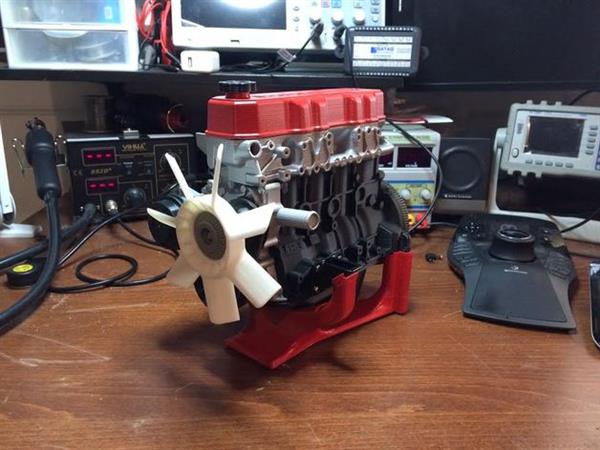 3D打印台丰田22RE发动机（图文教程）,3D打印台丰田22RE发动机,打印,模型,进行,第2张