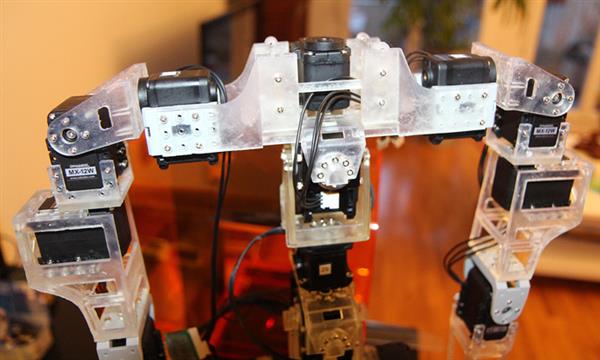 3D打印模拟人类行为的双足机器人（图文教程）,3D打印模拟人类行为的双足机器人,图文,第1张