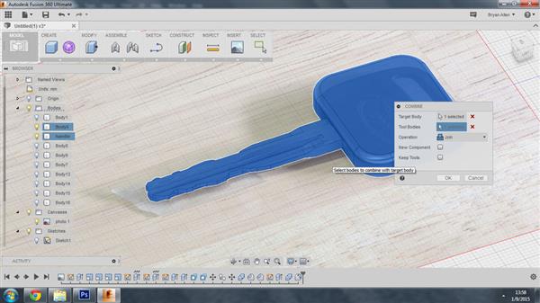 3D打印一把新的钥匙（图文教程）,3D打印一把新的钥匙,一个,建模,草图,第6张