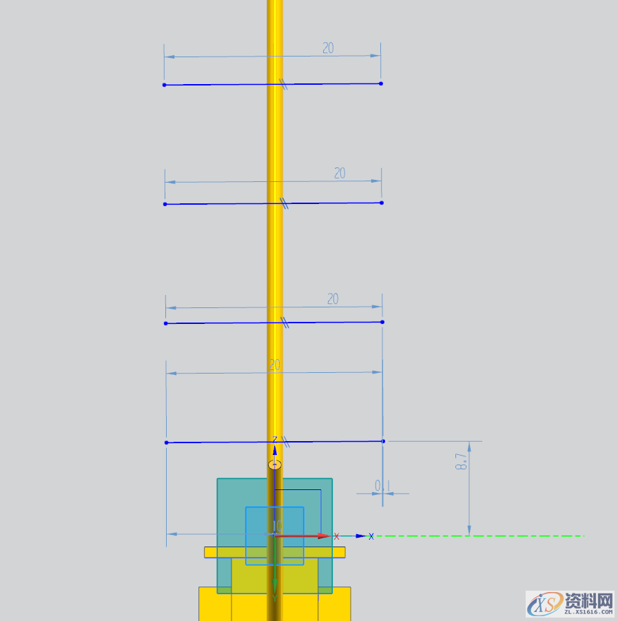 塑胶模具设计:UG三维建模一艘帆船，收藏起来,三维,模具设计,建模,塑胶,第19张