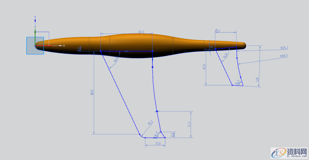 UG塑胶模具设计建模一架飞机，新手收藏起来,模具设计,建模,塑胶,第4张