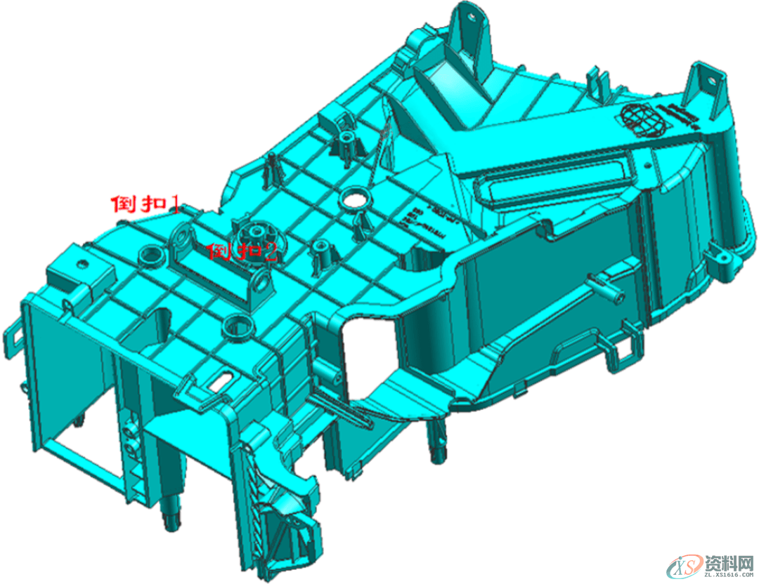 模具设计经典之作：汽车空调壳体模具结构剖析,模具设计,第6张