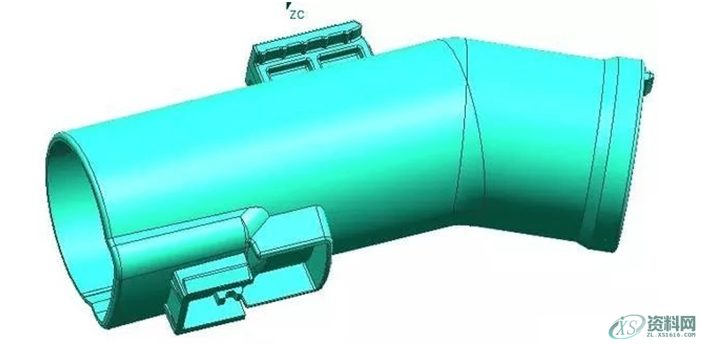 UG汽车模具设计之吸尘器弯管模具设计，,模具设计,第1张