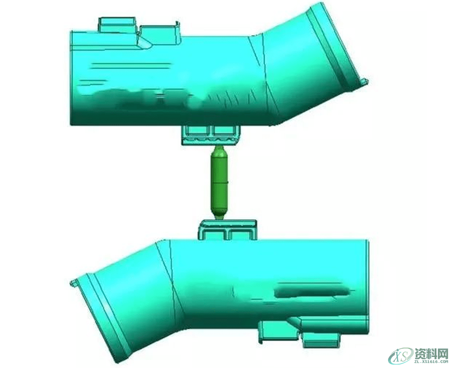 UG汽车模具设计之吸尘器弯管模具设计，,模具设计,第3张