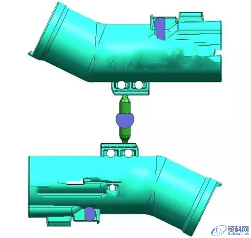 UG汽车模具设计之吸尘器弯管模具设计，,模具设计,第5张