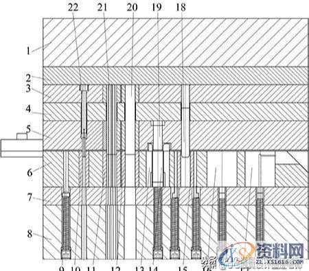 连续模具设计：小型多项弯曲件的设计，最佳工艺排样与结构绘制 ...,连续模具设计：小型多项弯曲件的设计，最佳工艺排样与结构绘制,弯曲,零件,成形,卸料,第5张