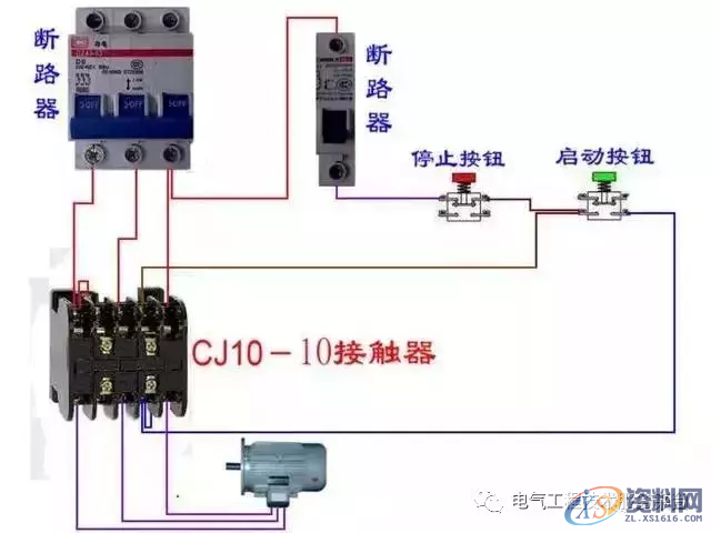 五分钟带你全面了解史上最全电气控制原理图，没有之一二、继电器—接触器自动控制的基本线路,五分钟带你全面了解史上最全电气控制原理图，没有之一,第2张