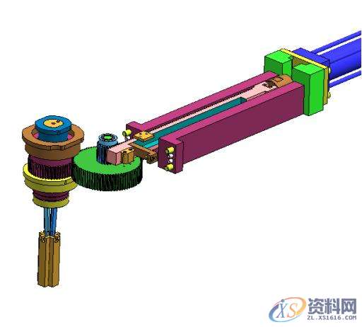 经典前模脱螺纹加后模斜顶结构新,齿轮,产品,设计,结构,第7张