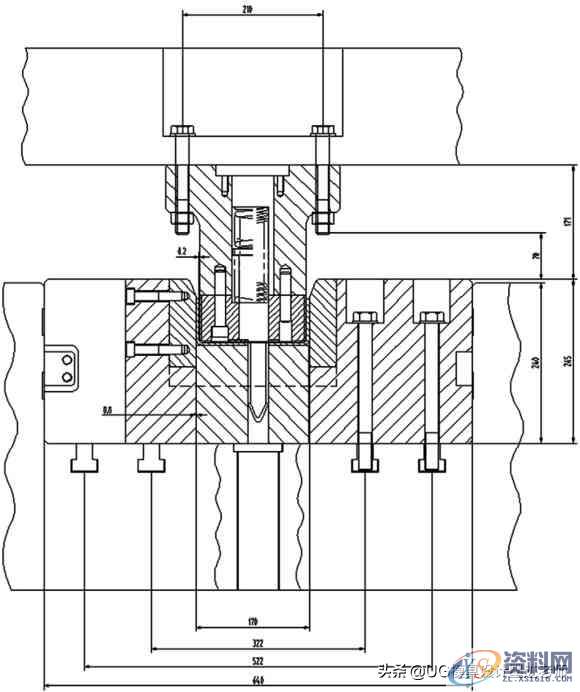 汽车冲压模具设计：车架内外纵梁一体成形模具设计案例分析总结 ...,汽车冲压模具设计：车架内外纵梁一体成形模具设计案例分析总结,成形,卸料,导正,第6张